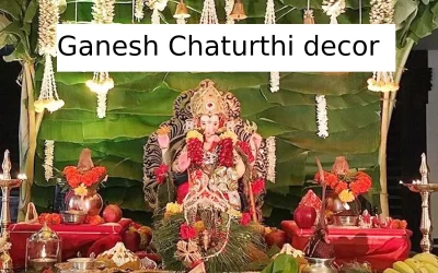Ganesh Chaturthi decor