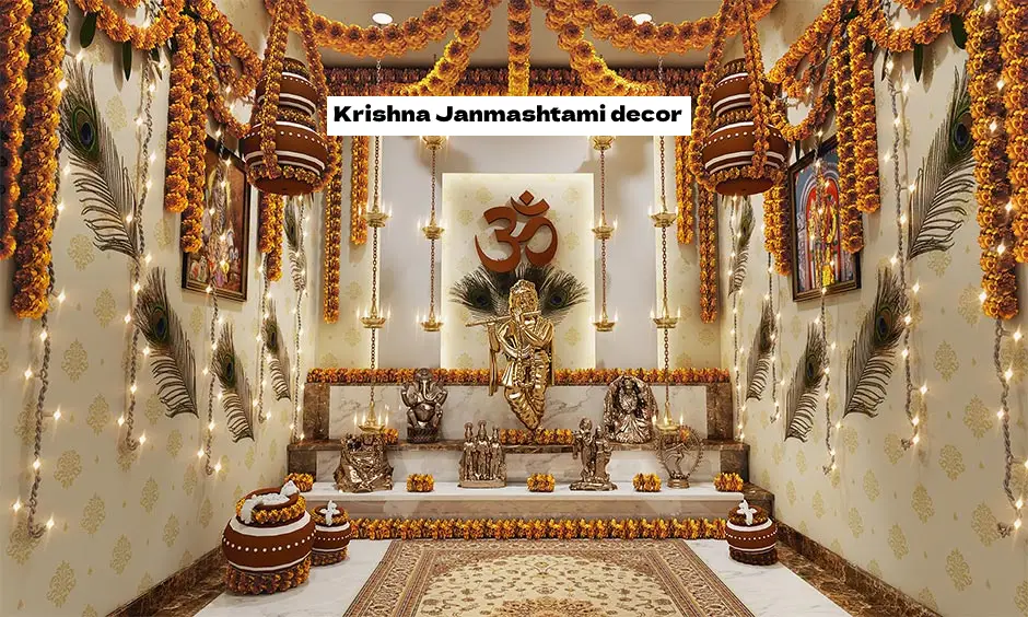 Krishna Janmashtami decor Event